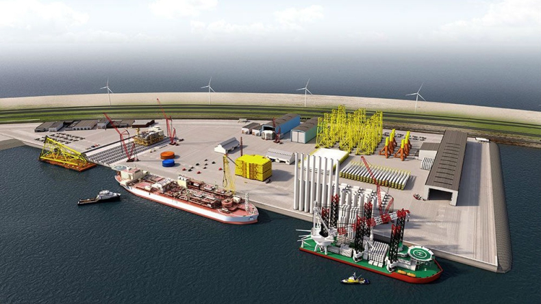 To pierwszy taki obiekt w Europie. Rotterdam z nową bazą dla firm offshore - GospodarkaMorska.pl