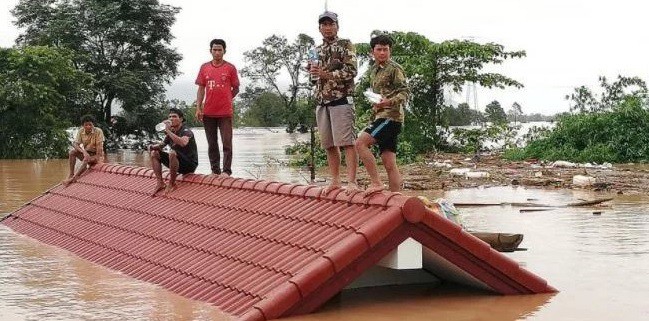 Laos/ Premier: 131 zaginionych po katastrofie tamy w elektrowni wodnej - GospodarkaMorska.pl