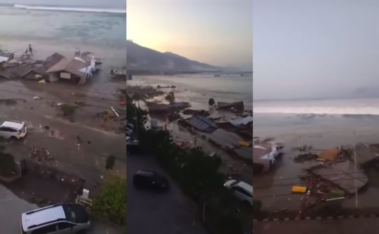 Indonezja: Setki zabitych po trzęsieniu ziemi i tsunami (wideo) - GospodarkaMorska.pl
