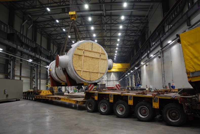 Fracht FWO Polska dostarcza 129-tonowe urządzenia na budowę nowego bloku energetycznego na Żeraniu (wideo) - GospodarkaMorska.pl