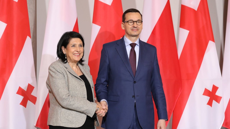 Prezydent Gruzji: Jesteśmy najbliżej drzwi do NATO w historii - GospodarkaMorska.pl