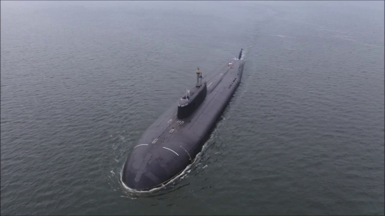 Rosyjski okręt podwodny u wybrzeży Alaski - GospodarkaMorska.pl