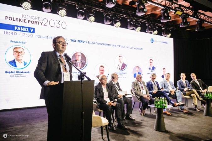 Kongres Polskie Porty 2030: „Net-Zero. Zielona Transformacja w Portach - Mit czy Wyzwanie?